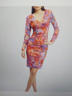 Elie Tahati Bloomsbury Mesh Dress